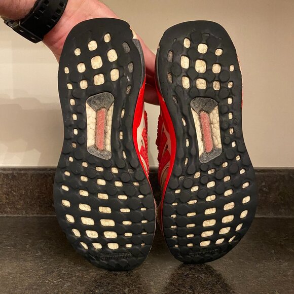 LEGO x Adidas Originals UltraBoost 21 J 'Color Pack - Red' - Size 3.5 - Picture 8 of 10